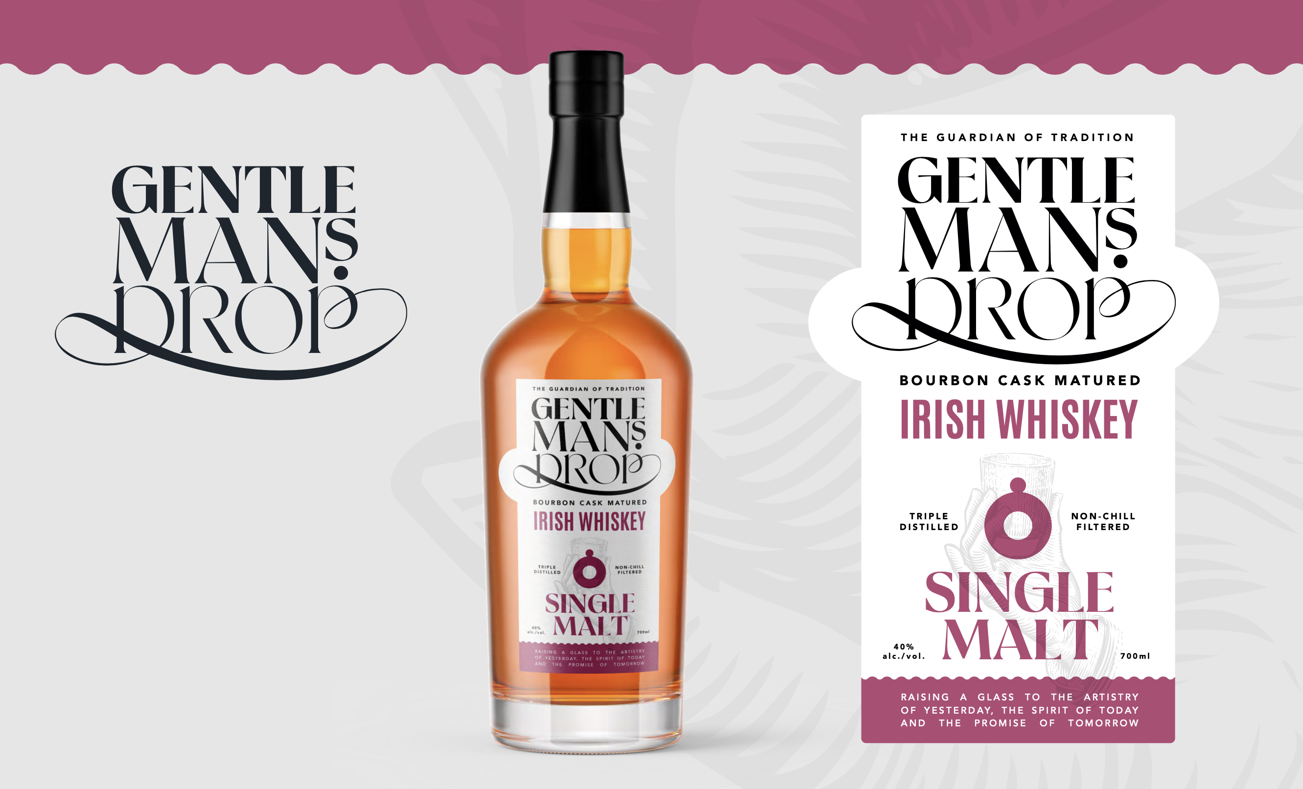 The Gentleman&rsquo;s Drop label artwork